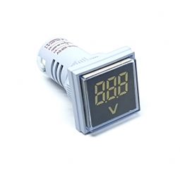 Voltímetro digital AC para empotrar en tablero