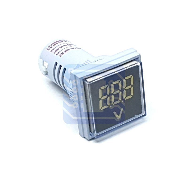 Voltímetro digital AC para empotrar en tablero