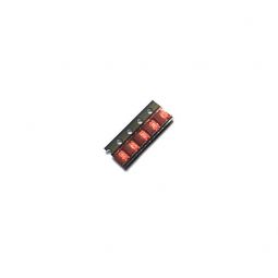 LED superficial 1206 color rojo